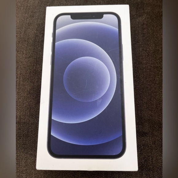 Iphone 12 Box Only! Apple iPhone 12 Box Black - Picture 1 of 7